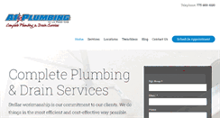 Desktop Screenshot of a1plumbingnv.com