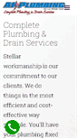 Mobile Screenshot of a1plumbingnv.com
